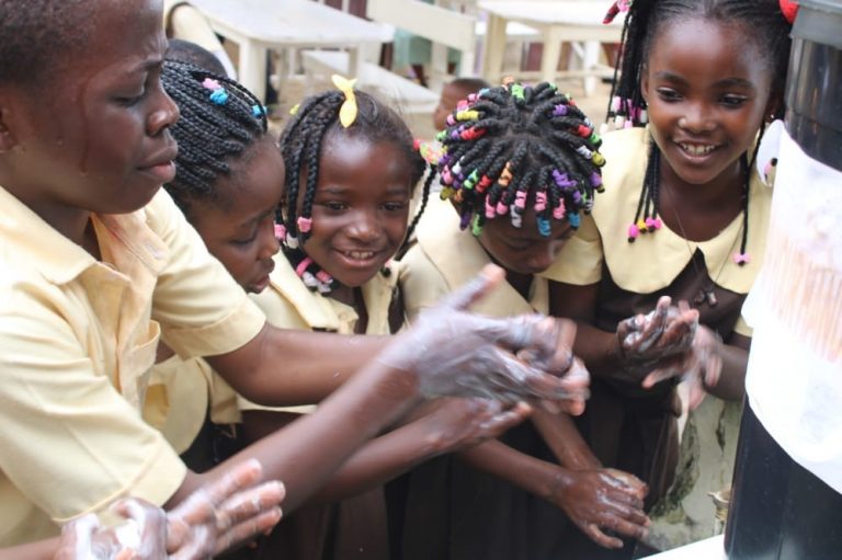 The Importance of Hand Washing; CAWI Visits the Cameroon Education Center